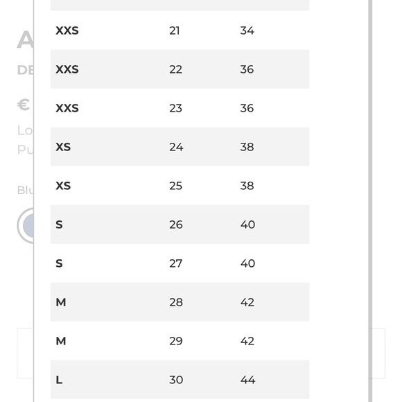 NWT Andersson Bell Skirt Size 26 XS-Small Blue Apron Pleated Denim Mini Skirt - Picture 13 of 13